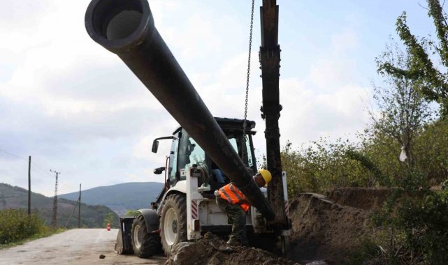 SASKİ'den kırsala yeni içme suyu hattı