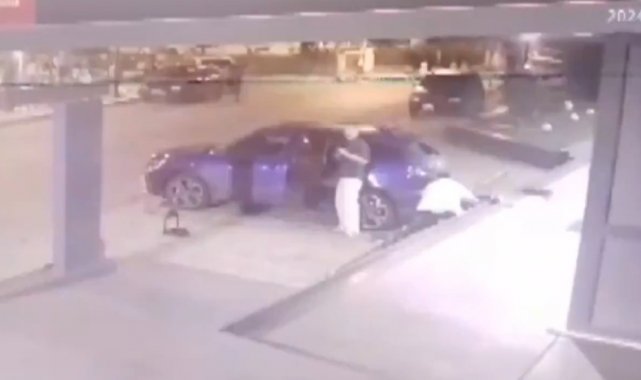Serhat Akın'ın silahla vurulma anı kamerada