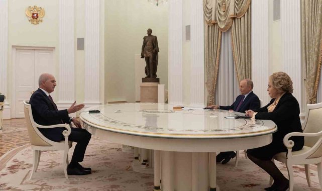 TBMM Başkanı Kurtulmuş, Putin ile görüştü