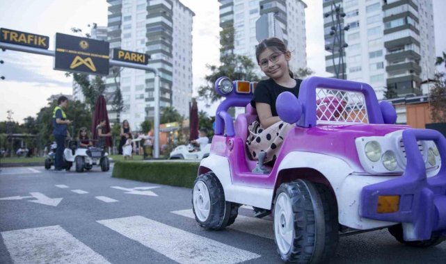 Trafik Park, hem çocukların hem de velilerin gözdesi oldu