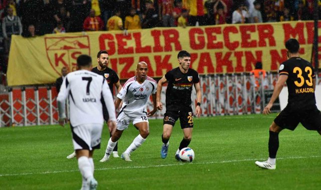 Trendyol Süper Lig: Kayserispor: 0 - Beşiktaş: 0