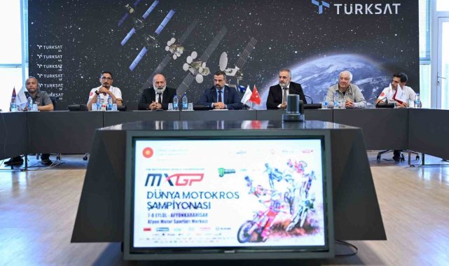 Türksat'tan, Dünya Motokros Şampiyonası'na iletişim desteği
