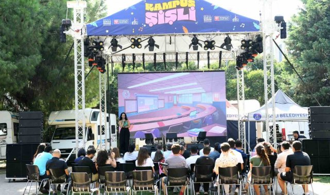 Üniversiteli gençler 'Kampüs Şişli Festivali'nde buluştu