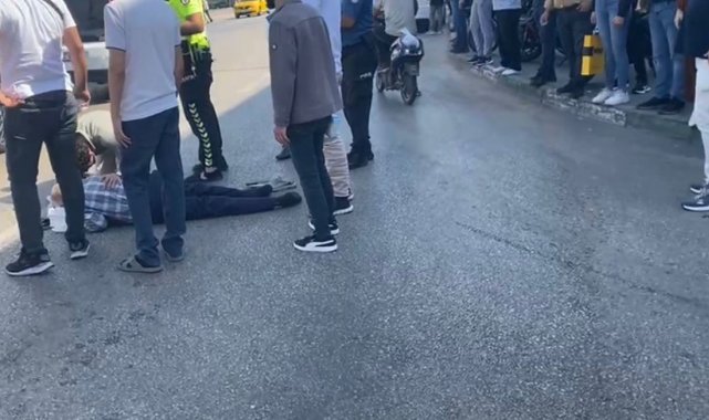 Yayaya çarparak kaçmaya çalıştı, alkollü olduğu sonradan öğrenildi