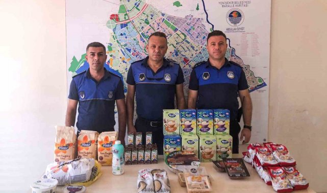 Yenişehir'de son kullanma tarihi geçmiş 65 ürün ele geçirildi