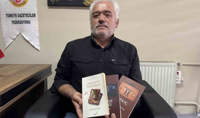 Zonguldaklı yazarın kitapları ilgi odağı oldu