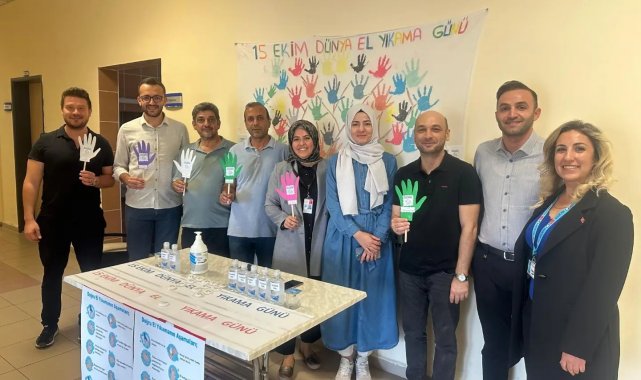 15 Ekim Dünya El Yıkama Günü farkındalık etkinliği düzenlendi
