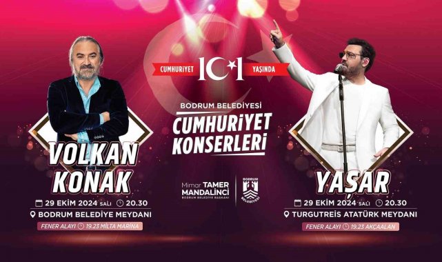 29 Ekim Bodrum'da coşkuyla kutlanacak