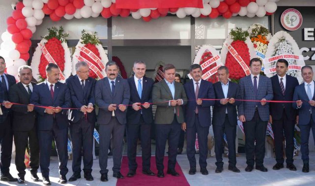 56. Bölge Erzincan Eczacı Odası yeni hizmet binası açılış töreni gerçekleştirildi
