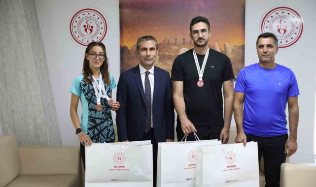 Adıyamanlı sporcular dereceyle döndü