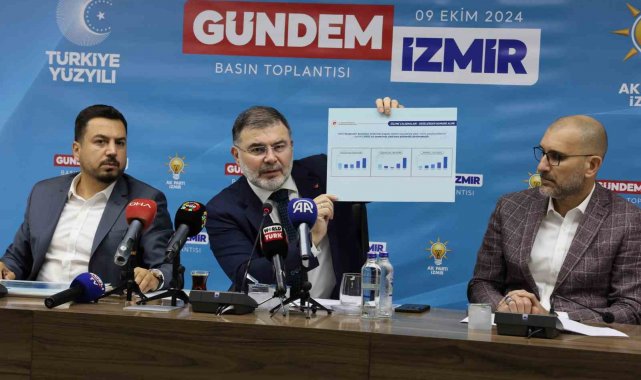 AK Parti İzmir İl Başkanı Saygılı: "Başarısız yönetim İzmir Körfezi'ni adeta bir zehir çukuruna çevirdi"