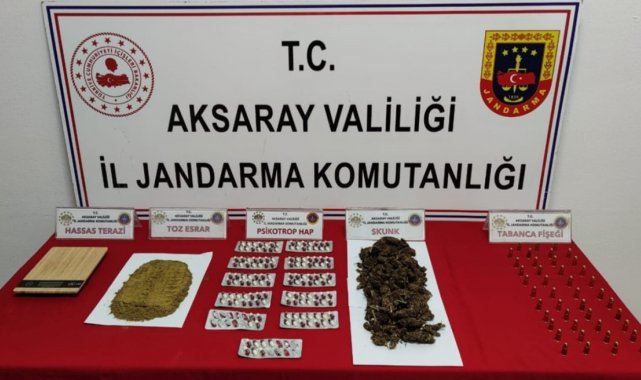 Aksaray'da uyuşturucu operasyonu: 2 tutuklama