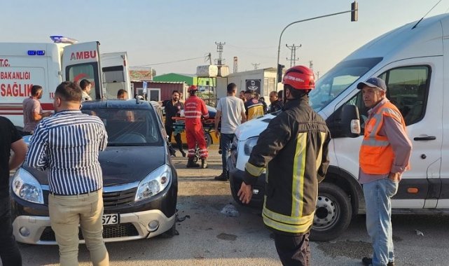 Antakya'da trafik kazası: 2 yaralı