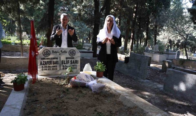 Asrın felaketinde vefat eden muhtar, unutulmadı