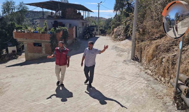 Aydın Büyükşehir Belediyesi Eycelli Mahallesi'ndeki çalışmalarını tamamladı