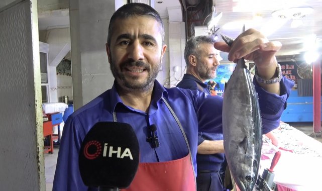 Balık pazarında hareketlilik