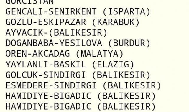 Balıkesir beşik gibi