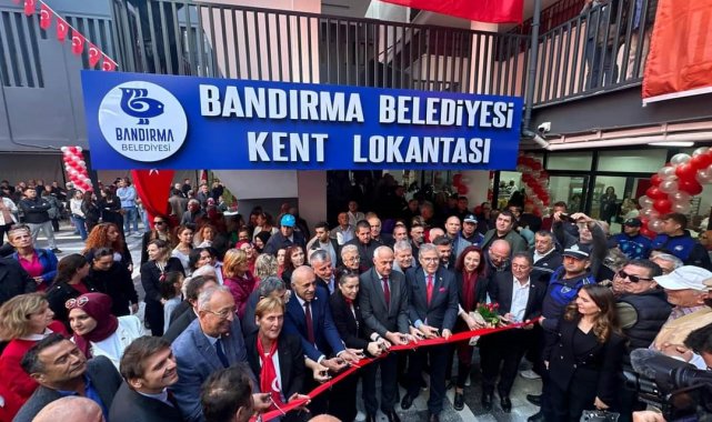 Bandırma Belediyesi 2'nci kent lokantasını hizmete açtı