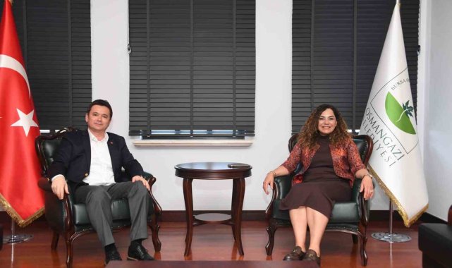 Başkan Aydın, belediye başkanlarını ağırladı
