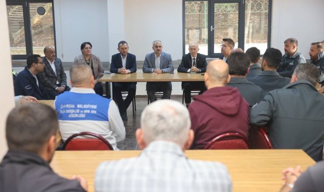 Başkan Çiftçi: "Temiz çevre için çalışmaya devam edeceğiz"