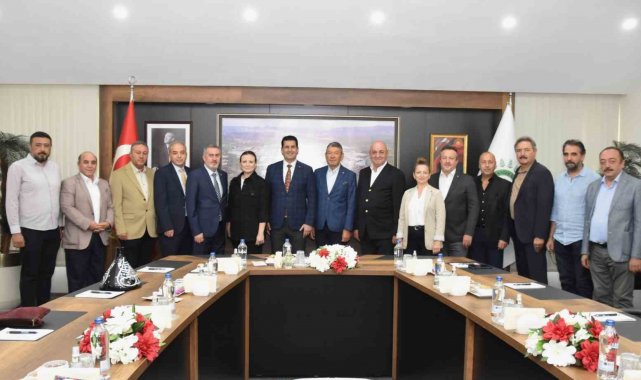 Başkan Yücel Güngör'den Denizli OSB yönetimine tebrik ziyareti
