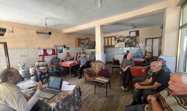 Beyşehir'in 48 mahallesinde bin 600 çiftçi ile buluşuldu