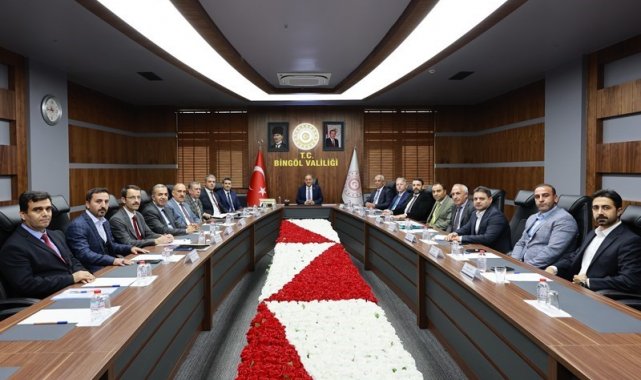 Bingöl'de İl İstihdam ve Mesleki Eğitim Kurulu Toplantısı
