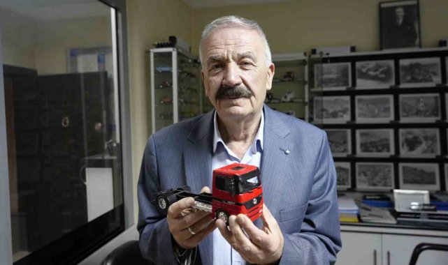 Bir oyuncak kamyonla başladı, yüzlerce araçlık koleksiyon sahibi oldu