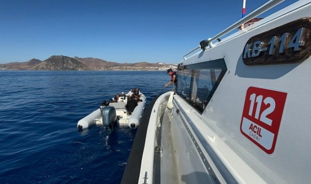 Bodrum'da 55 düzensiz göçmen yakalandı