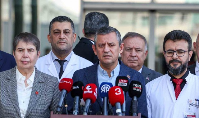 CHP lideri Özel: " Türkiye'ye yön verilmeye çalışıldığı, istikamet vermeye çalışıldığı ve siyasete yön verilmeye çalışıldığı bir durumdur"