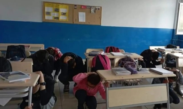 Çıldır AİHL'nde yangın tatbikatı