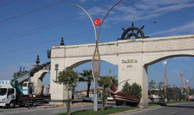 Darıca Şehir Giriş Kapısı yenileniyor