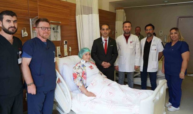 Doğum gününde sağlığına kavuştu