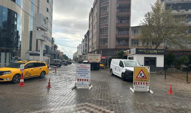 Edremit Belediyesi'nden yol düzenleme çalışmaları