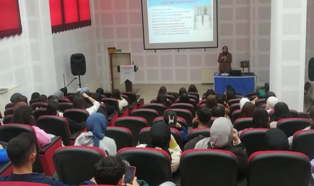 Emet MYO'da, "Evlilik öncesi hayat arkadaşımı nasıl seçerim?" başlıklı eğitim