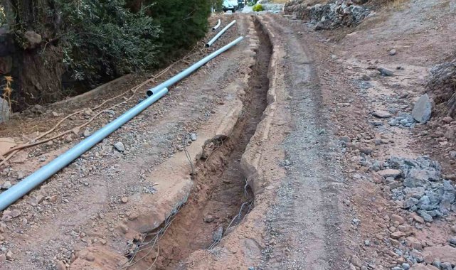 Fethiye'de eskiyen içme suyu hatları yenileniyor