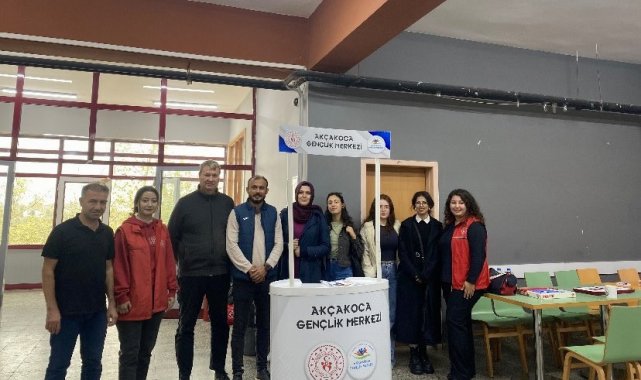 Gençlere Gençlik Merkezlerinin çalışması tanıtıldı