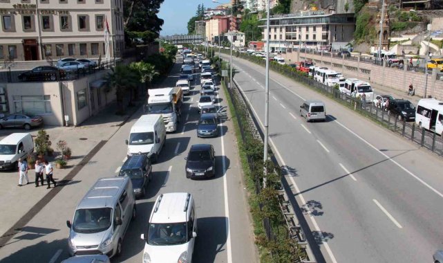 Giresun'da motorlu kara taşıtları sayısında artış