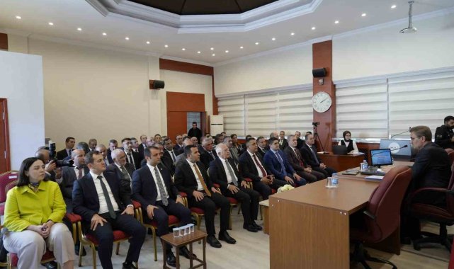 Gümüşhane'de yılın son İl Koordinasyon Kurulu Toplantısı yapıldı