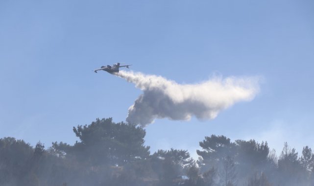 Hava araçlarının alevlerle mücadelesi: Sortilerin ardı arkası kesilmiyor