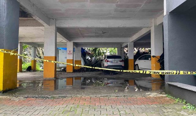 Hopa'daki heyelan sonrası site sakinleri yaşadıkları korku dolu anları anlattı