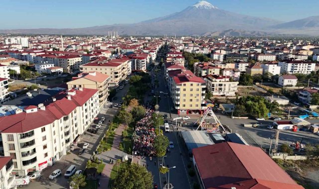Iğdır'da Gazze'ye destek yürüyüşü
