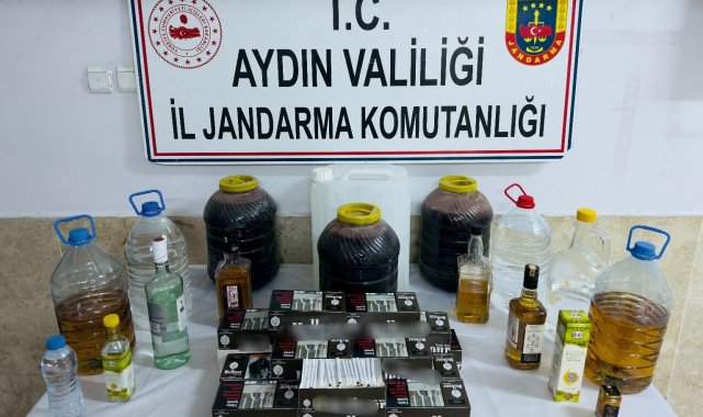 Kaçak ürettiği alkolleri satan şüpheli yakalandı