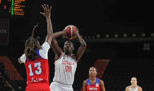 Kadınlar Basketbol Süper Ligi: ÇBK Mersin: 74 - BOTAŞ: 79