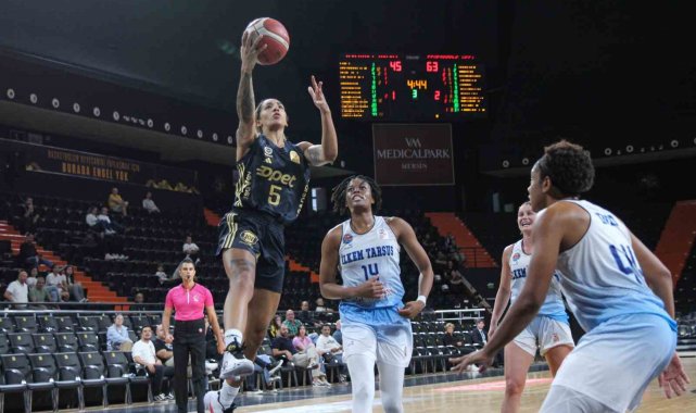 Kadınlar Basketbol Süper Ligi: Tarsusspor: 71 - Fenerbahçe: 100