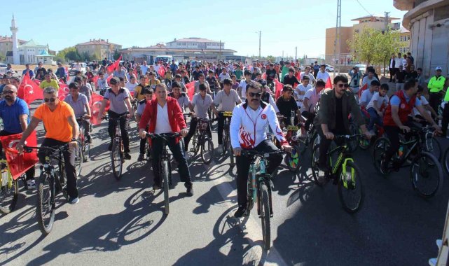 Kahta'da Avrupa Spor Haftası kapsamında bisiklet etkinliği düzenlendi