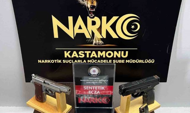 Kastamonu'da uyuşturucuyla yakalanan 4 şahıs gözaltına alındı