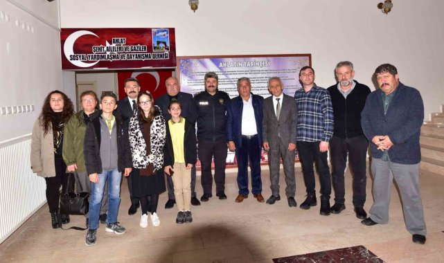 Kaymakam Özçelik'ten Şehit Aileleri Derneği'ne ziyaret