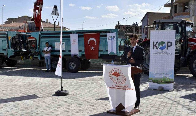 KOP'tan tarım arazilerinin ıslahı için önemli destek
