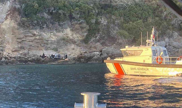 Körmen liman mevkiinde 6 çocuk ve 21 düzensiz göçmen yakalandı